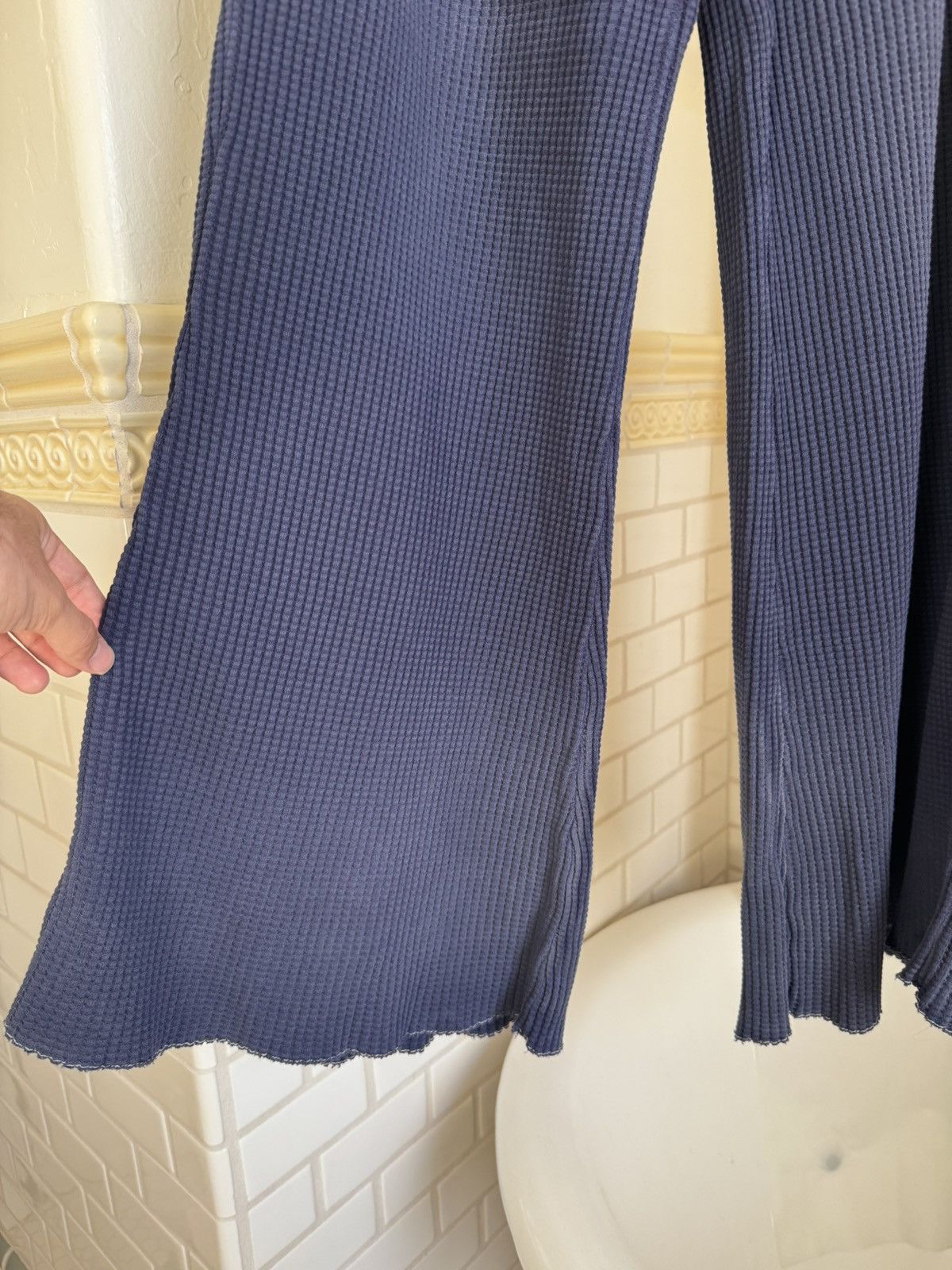 ERL ERL Navy California Waffle Pant Large Size US 34 / EU 50 - 4 Thumbnail