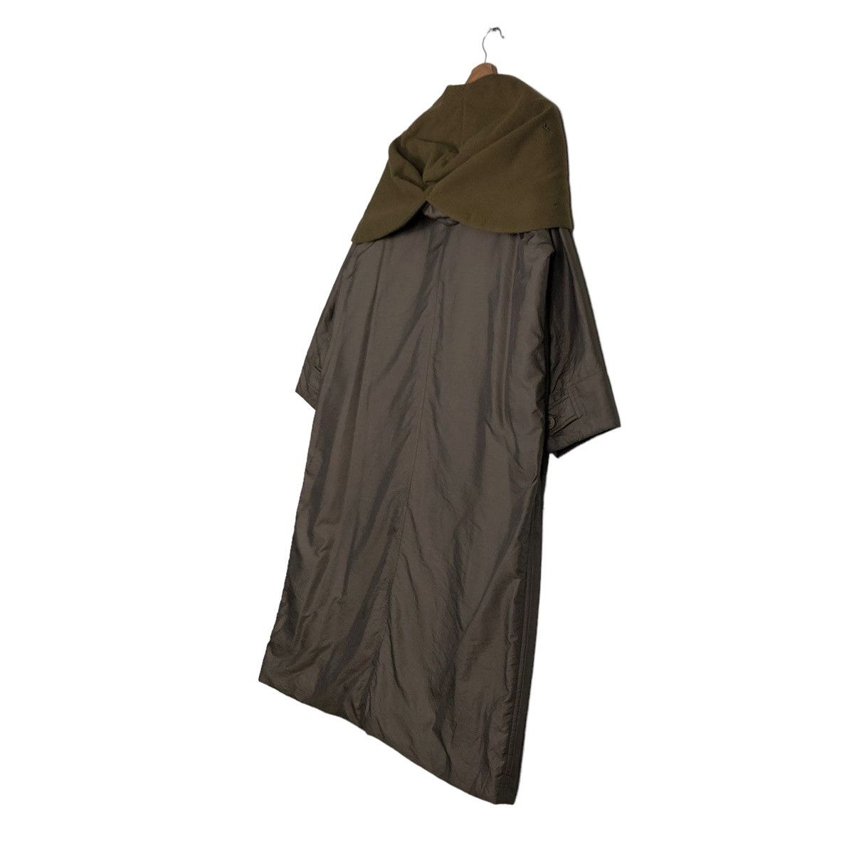 Issey Miyake 🔥VINTAGE WINDCOAT ISSEY MIYAKE LONG JACKET DOUBLE BREAST Size US M / EU 48-50 / 2 - 11 Thumbnail