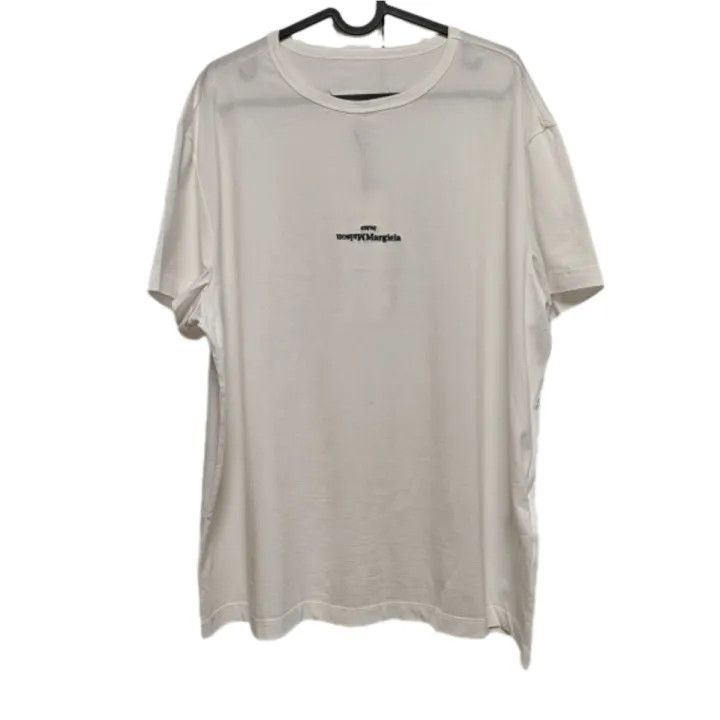 Maison Margiela Maison Margiela Embroidered Logo Short Sleeve Tee 0079 Size US L / EU 52-54 / 3 - 1 Thumbnail