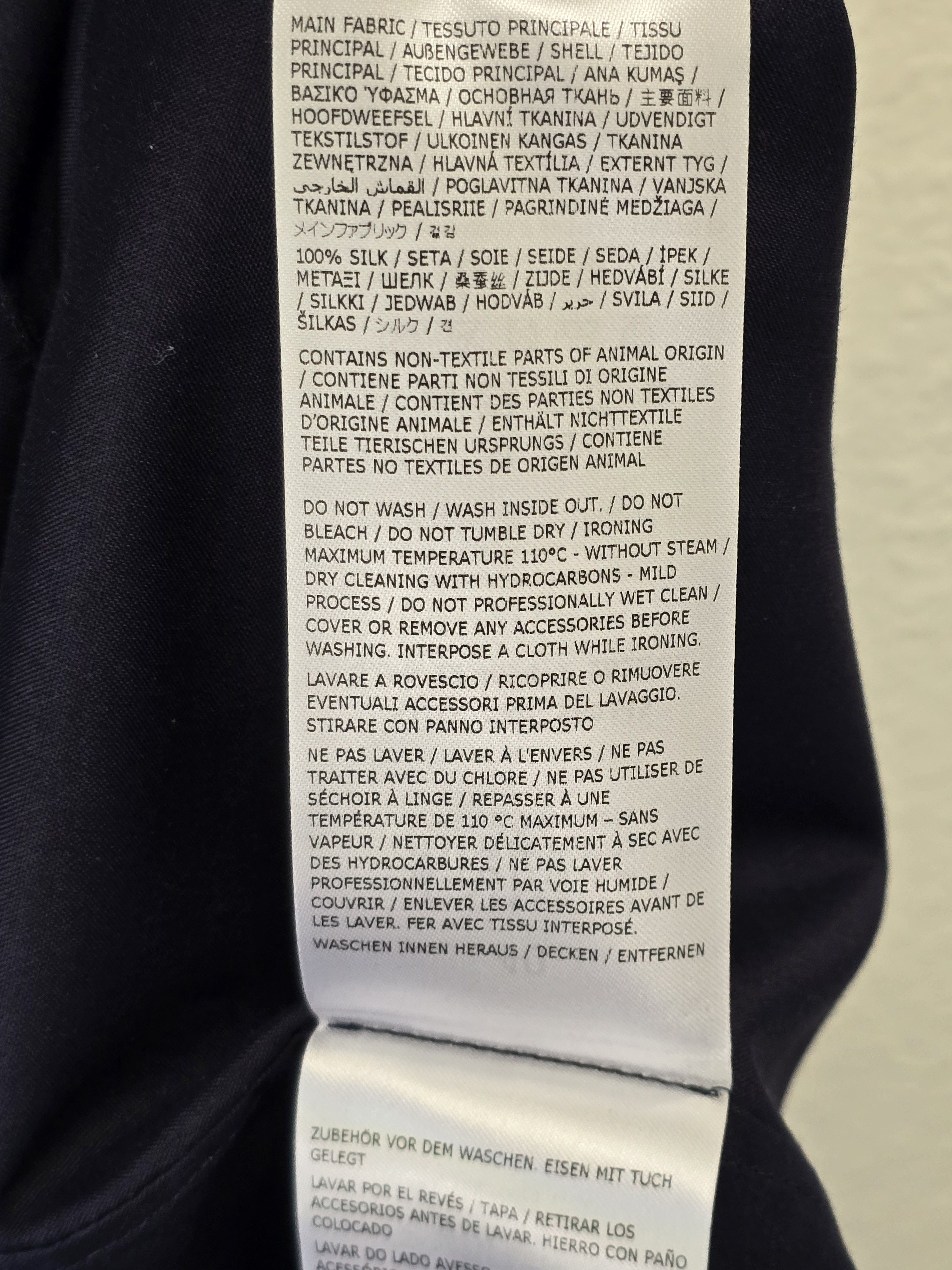 Maison Margiela Silk pajama shirt Size US L / EU 52-54 / 3 - 11 Thumbnail