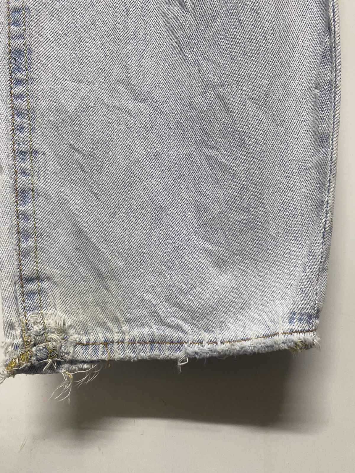 Levi's Levis Premium Jeans Distressed Denim Balloon Leg Big E Pants Size 26" / US 2 / IT 38 - 10 Thumbnail