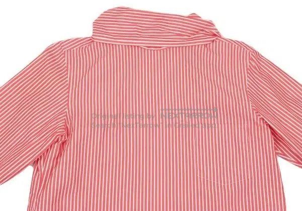Comme des Garcons Comme Des Garcons Red vintage striped design shirt Size M / US 6-8 / IT 42-44 - 4 Thumbnail