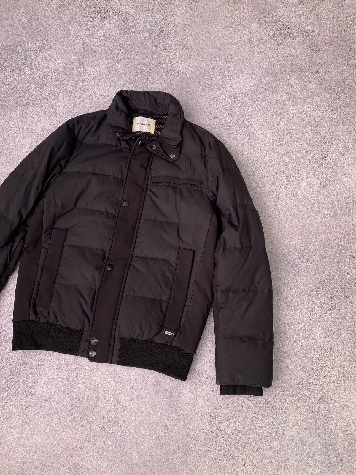 Iceberg × Vintage Vintage Iceberg Black Puffer Jacket Size US M / EU 48-50 / 2 - 3 Thumbnail
