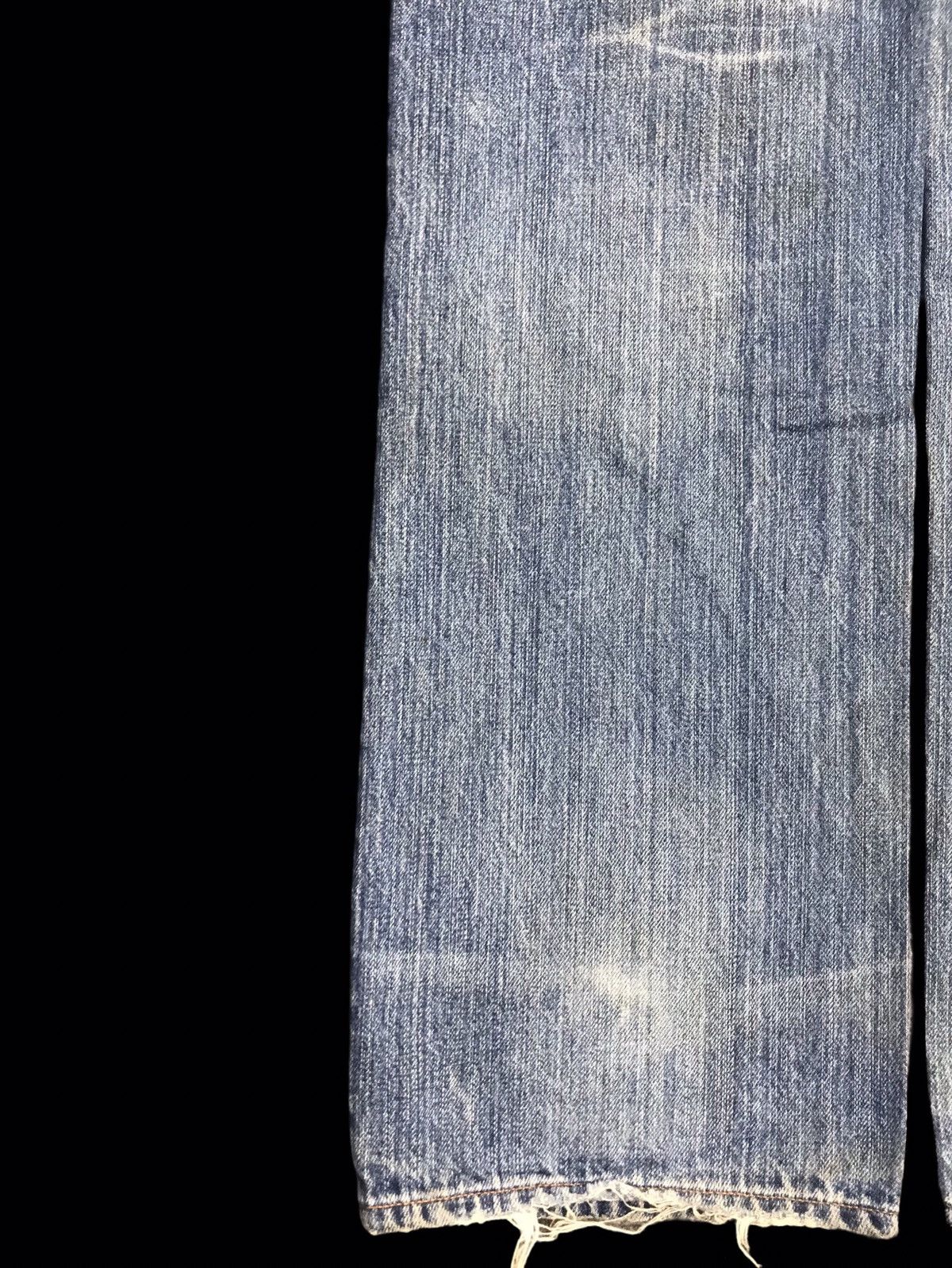 Designer 💥DENIM ART💥ZEROSAIL Japan Distressed Patchwork Denim F176 Size US 34 / EU 50 - 15 Thumbnail
