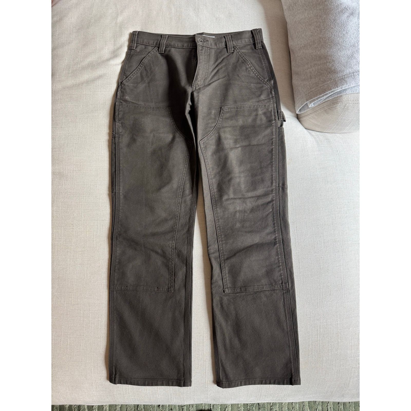 Carhartt Carhartt carpenter work pant - Brown (size 30) Size ONE SIZE - 2 Thumbnail
