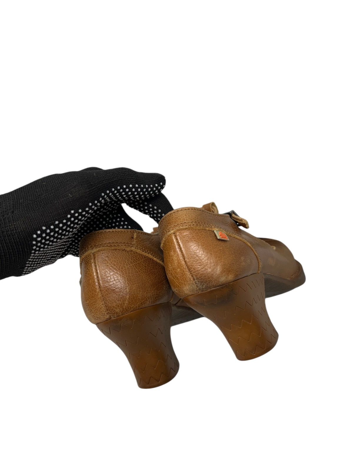 Leather Vintage Art Company Leather Heels Mary Jane Shoes y2k Size US 9 / IT 39 - 5 Thumbnail