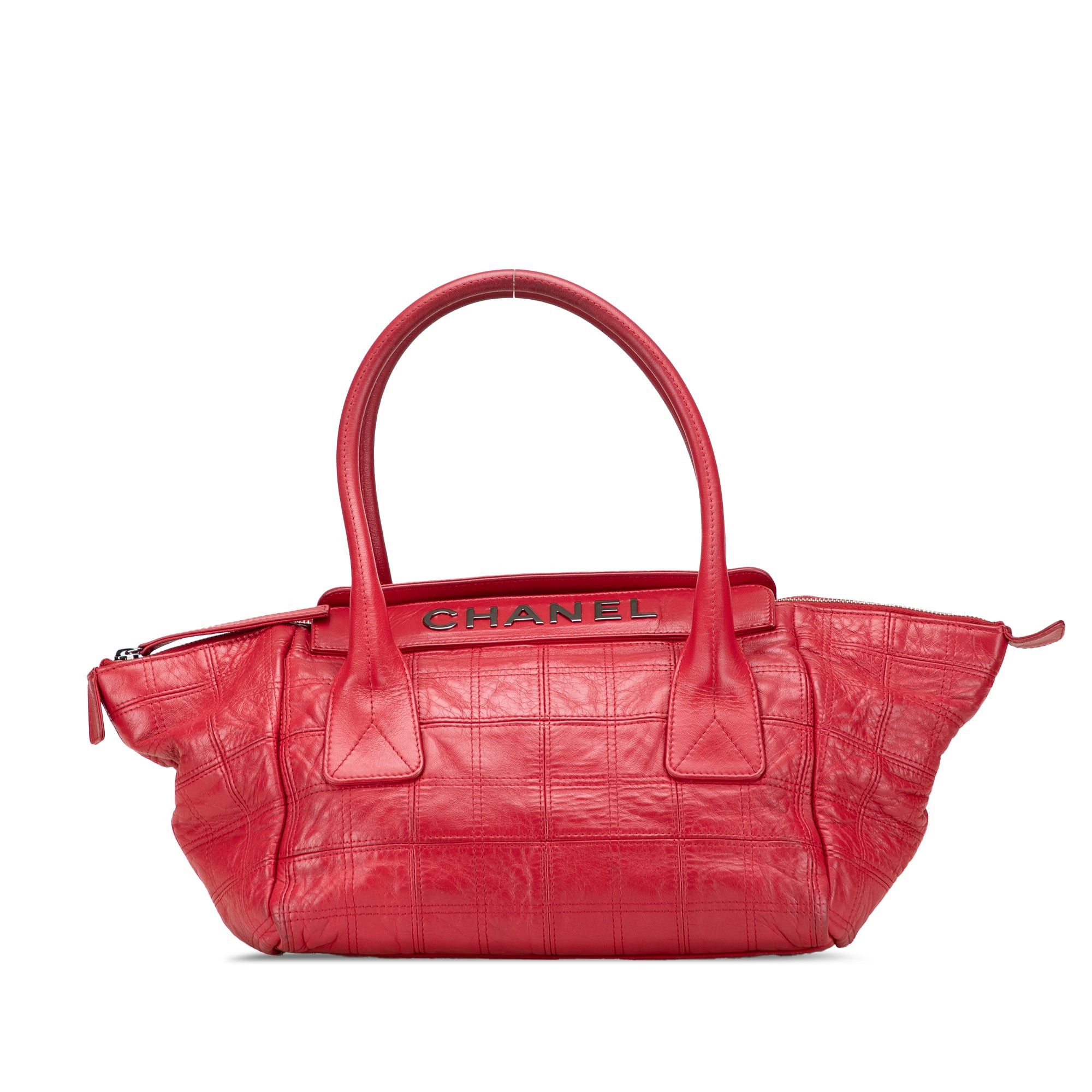 Chanel Lambskin Square Stitched Lax Handbag Size ONE SIZE - 1 Thumbnail