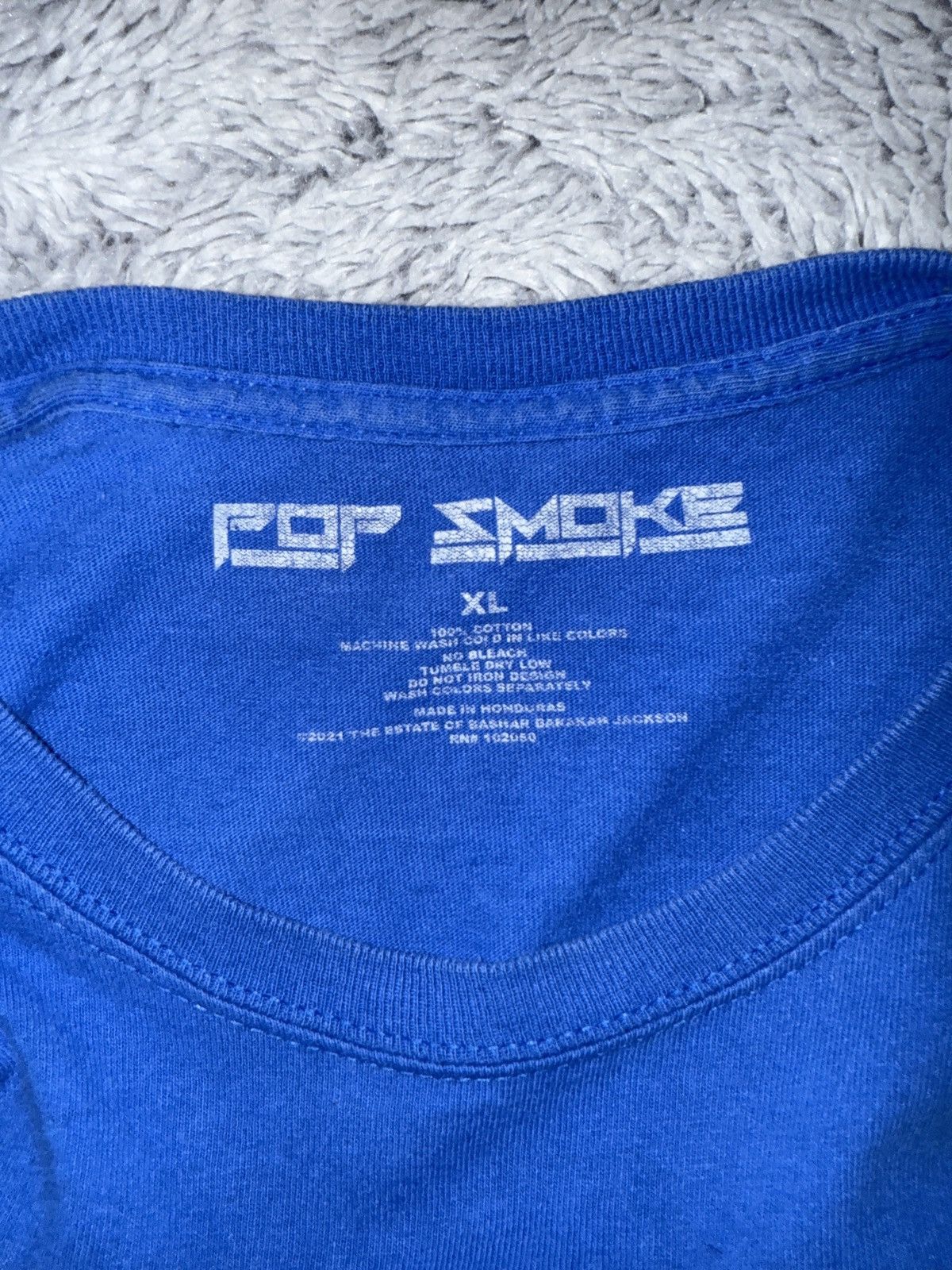 Vintage Vintage Pop Smoke t-shirt Size US XL / EU 56 / 4 - 3 Thumbnail