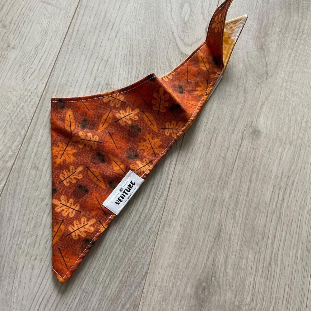 Designer Venture Dog Co Fall and Plaid Dog Bandana Size ONE SIZE - 2 Thumbnail