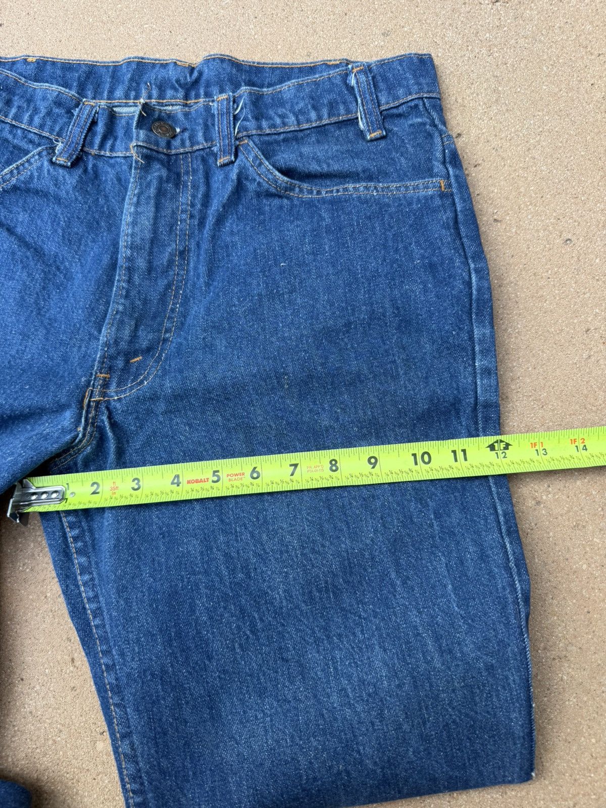 Levi's Vtg 80’s Levi’s 646 Orange Tab Bellbottom Flare Jeans 33x30 Size US 33 - 13 Thumbnail
