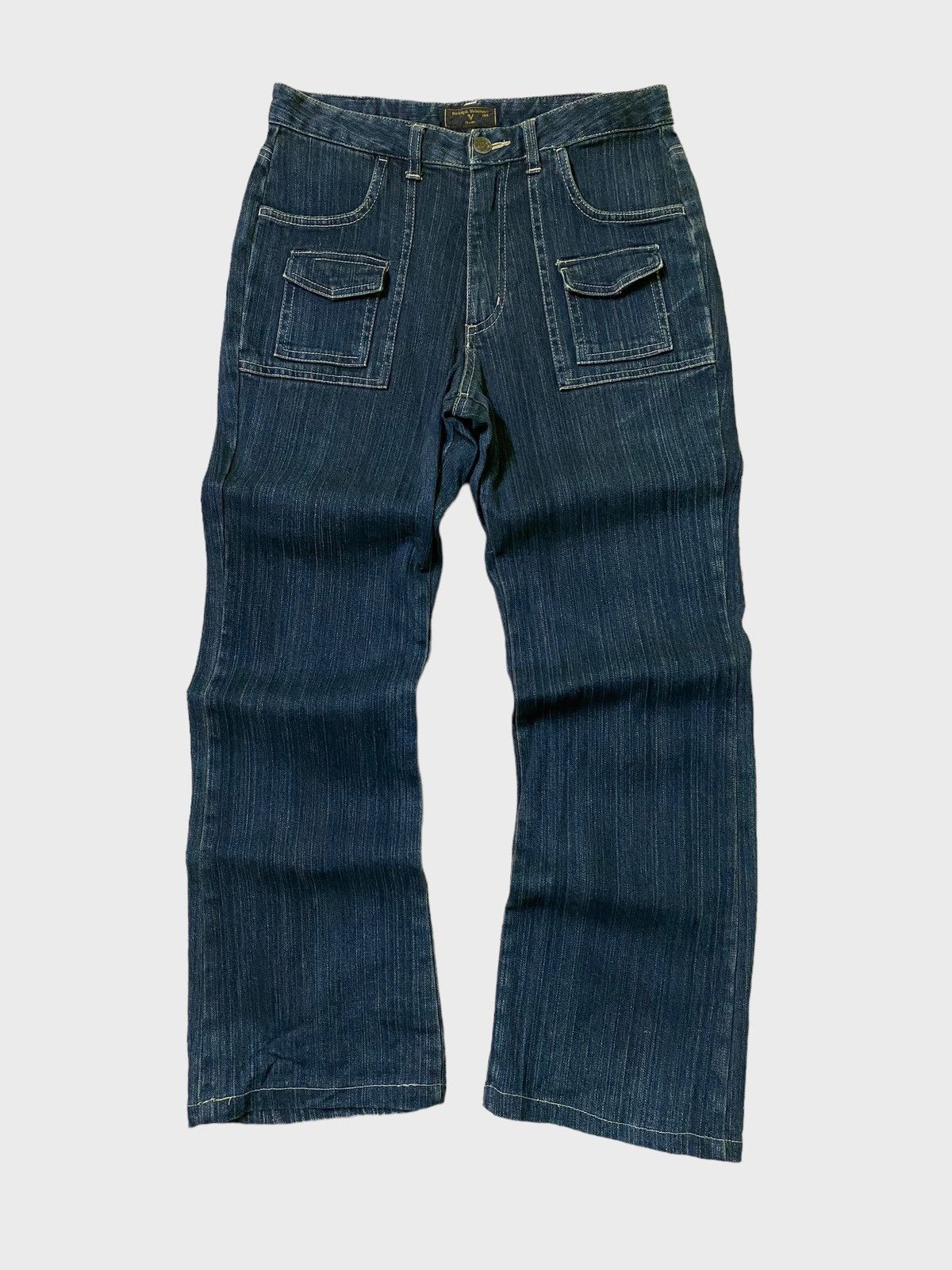 If Six Was Nine × Le Grande Bleu (L.G.B.) × Tornado Mart Flared Hysteric Style Rudolph Velentino Yamamoto Bush Pant Size US 27 - 1 Thumbnail