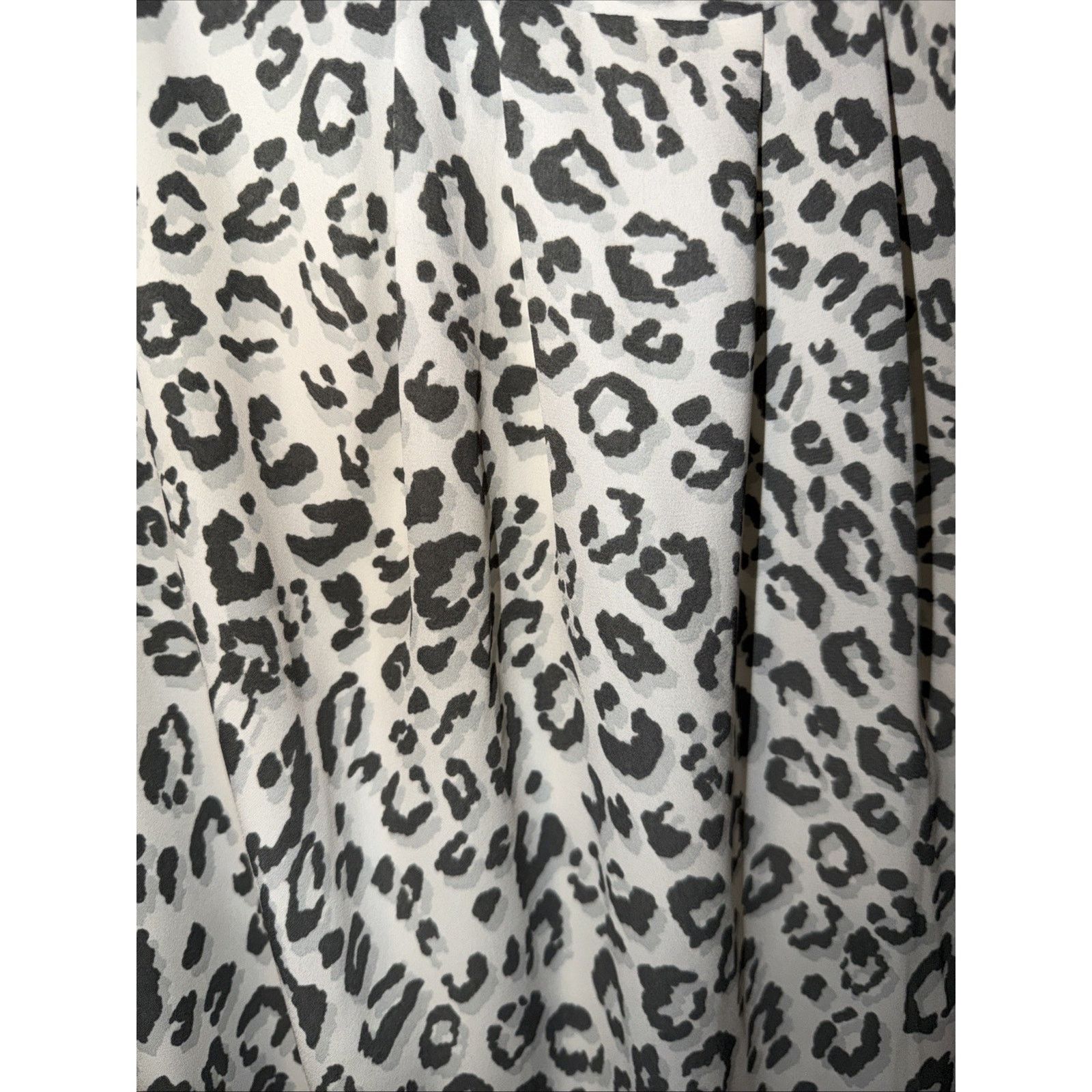 Ann Taylor Ann Taylor Petite XXSP Blue Sleeveless Top Animal Print Size XXS / US 00 / IT 34 - 5 Thumbnail