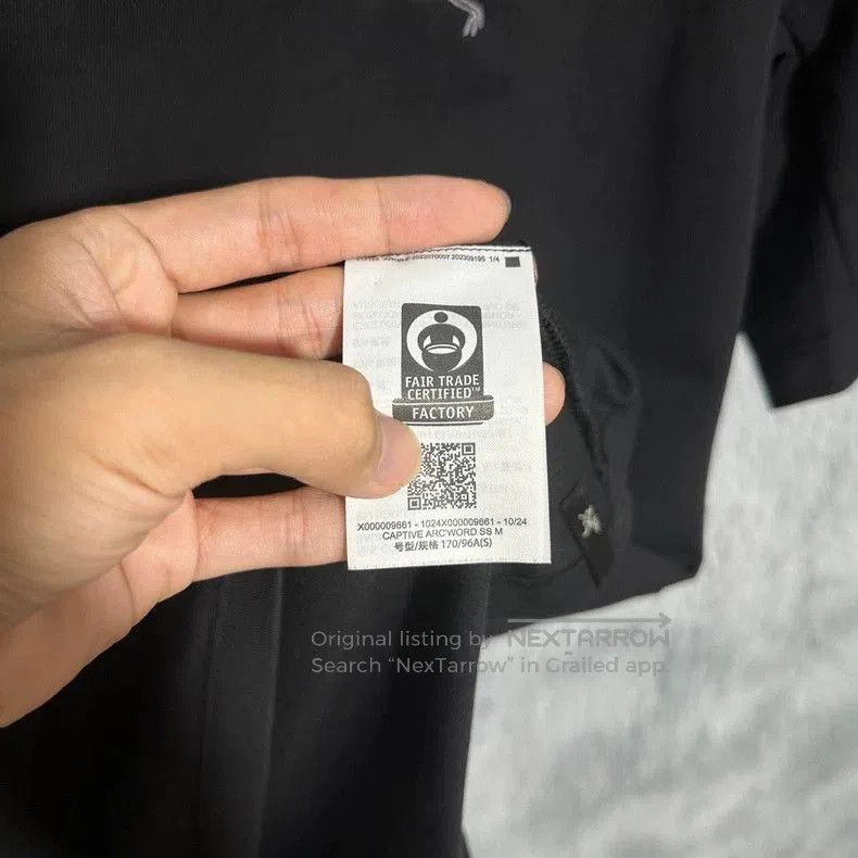 Arc'teryx Arcteryx Captive Arc'Word Logo Short Sleeve T. Size US S / EU 44-46 / 1 - 5 Thumbnail