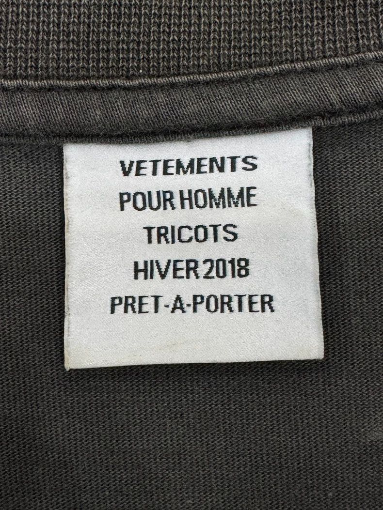 Vetements Vetements Frontal Ghost Face Washed Short Sleeve Size XS Size US XS / EU 42 / 0 - 7 Thumbnail