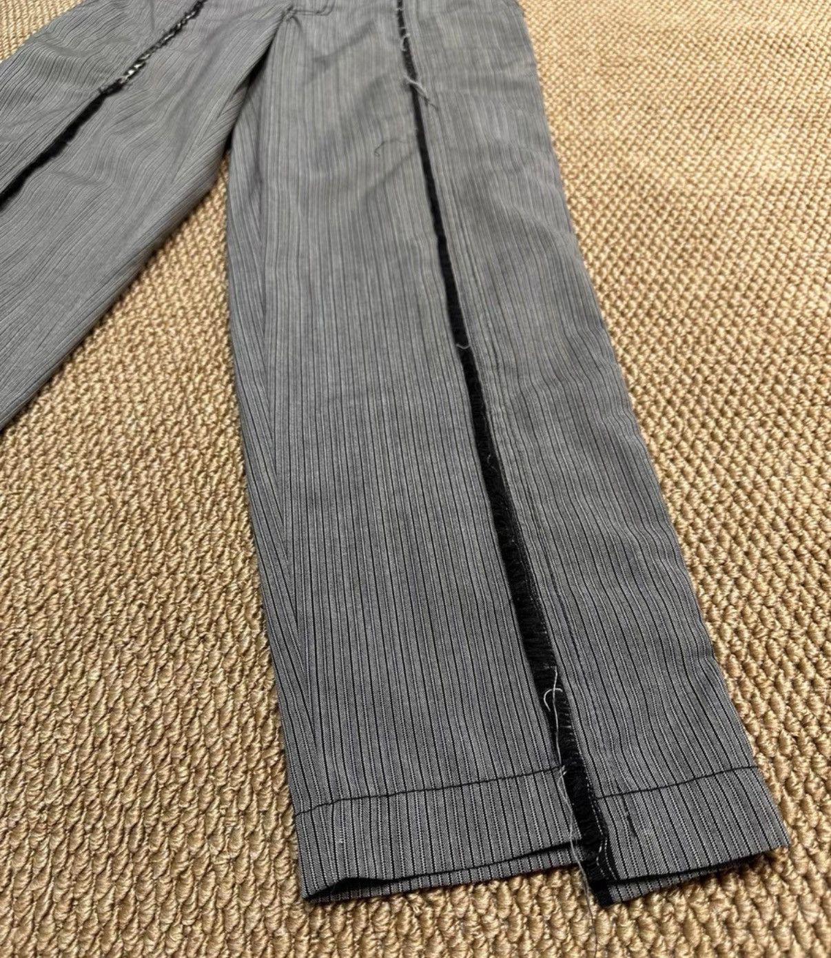 Comme des Garcons Comme des Garçons Paneled Striped Trousers K23 Size US 32 / EU 48 - 3 Thumbnail