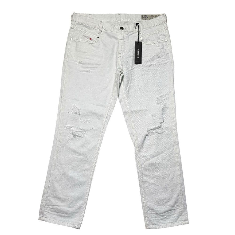Diesel NWT New $198 Diesel Belthy Ankle White Jeans Size 31 Size 31" - 2 Thumbnail