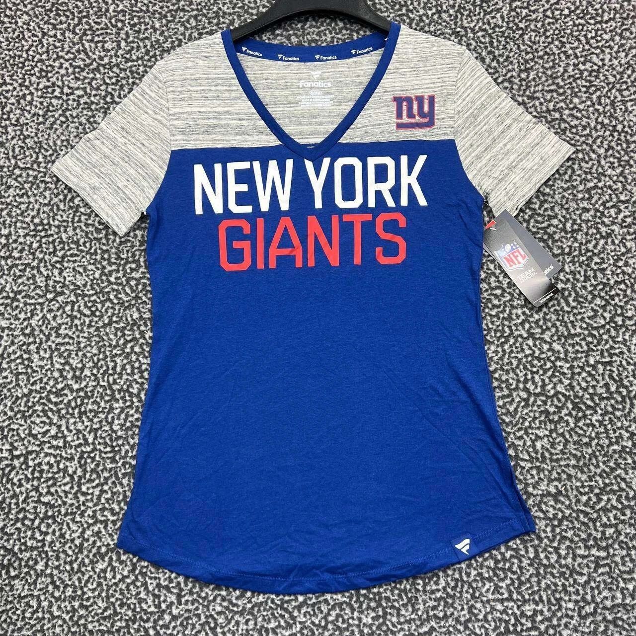Other New York Giants Shirt Women Fanatics Short Sleeve V-Neck M Size M / US 6-8 / IT 42-44 - 1 Thumbnail