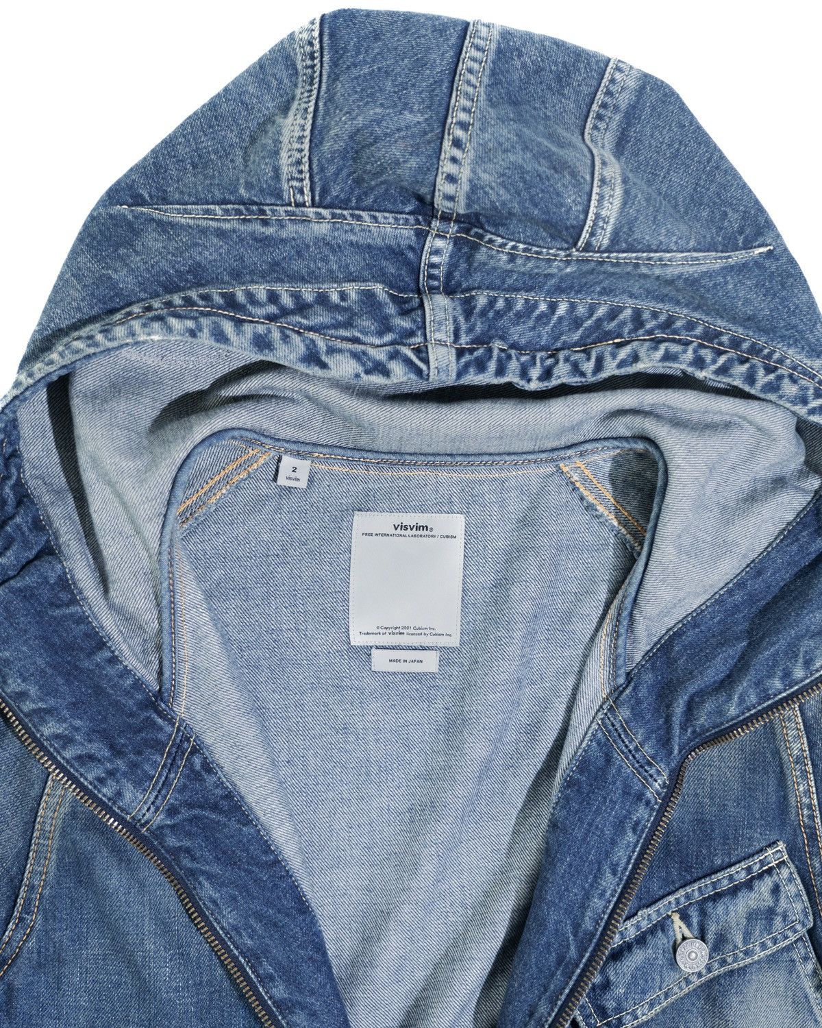 Visvim Visvim SS Hoodie Damaged-7 *F.I.L. EXCLUSIVE Size US M / EU 48-50 / 2 - 7 Thumbnail