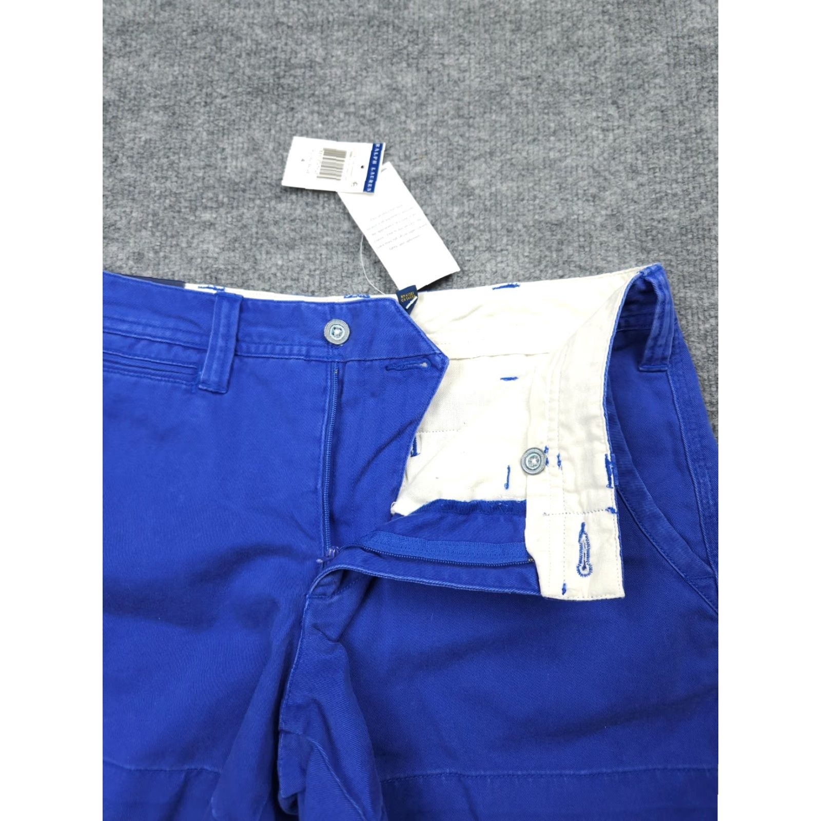 Polo Ralph Lauren Polo Ralph Lauren Shorts Women's 4 Royal Blue 100% Cotton Twill 4" Inseam NWT Size 27" / US 4 / IT 40 - 4 Thumbnail