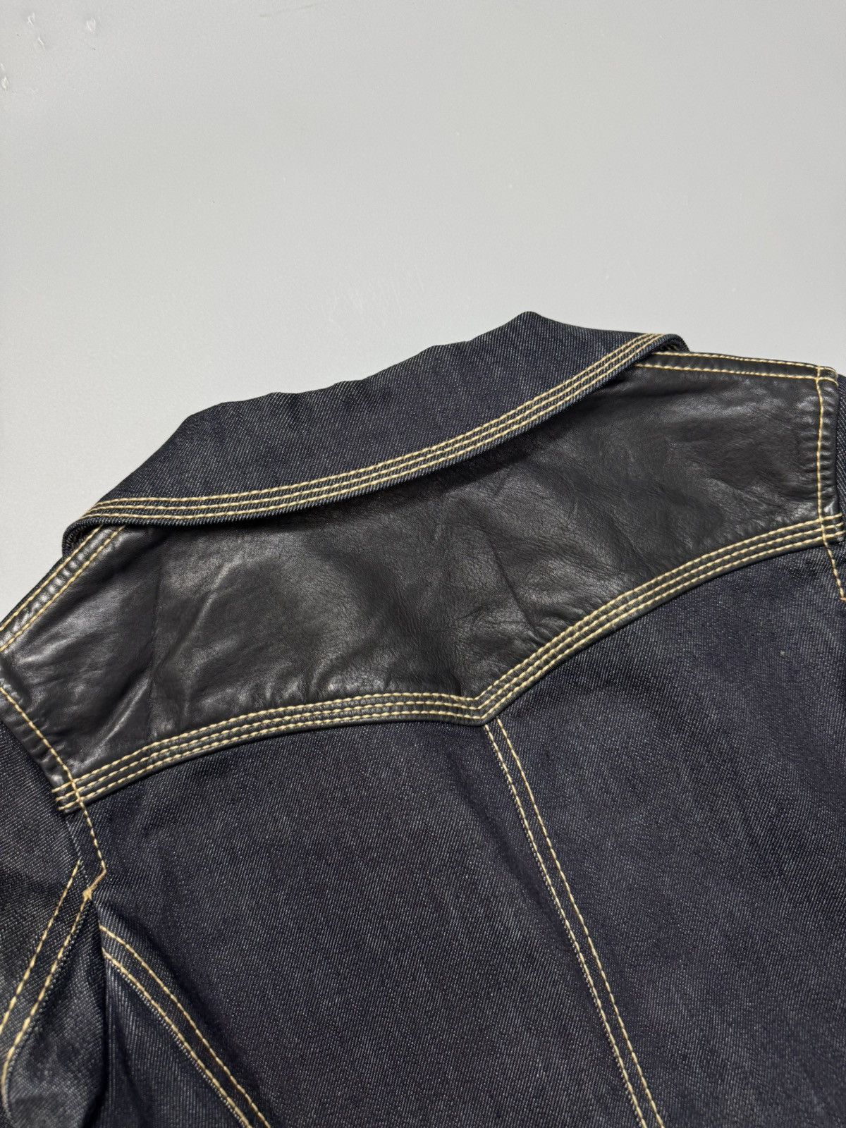 Hysteric Glamour 1 Pair Vintage Hysteric Glamour Indigo Denim/Leather Size S / US 4 / IT 40 - 7 Thumbnail
