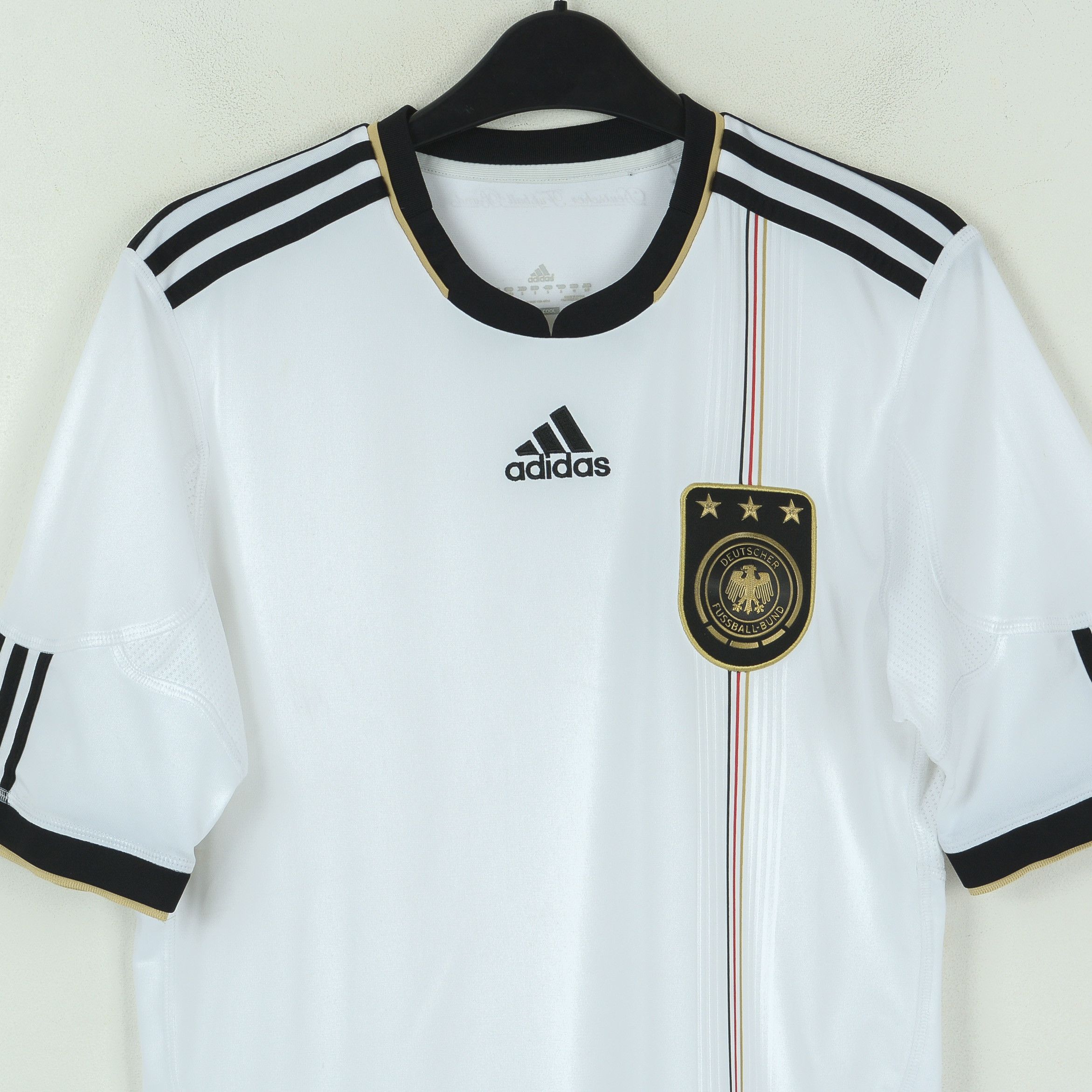 Adidas Germany Mens S Football Soccer Home Jersey Shirt 2010 2011 Size US S / EU 44-46 / 1 - 2 Thumbnail