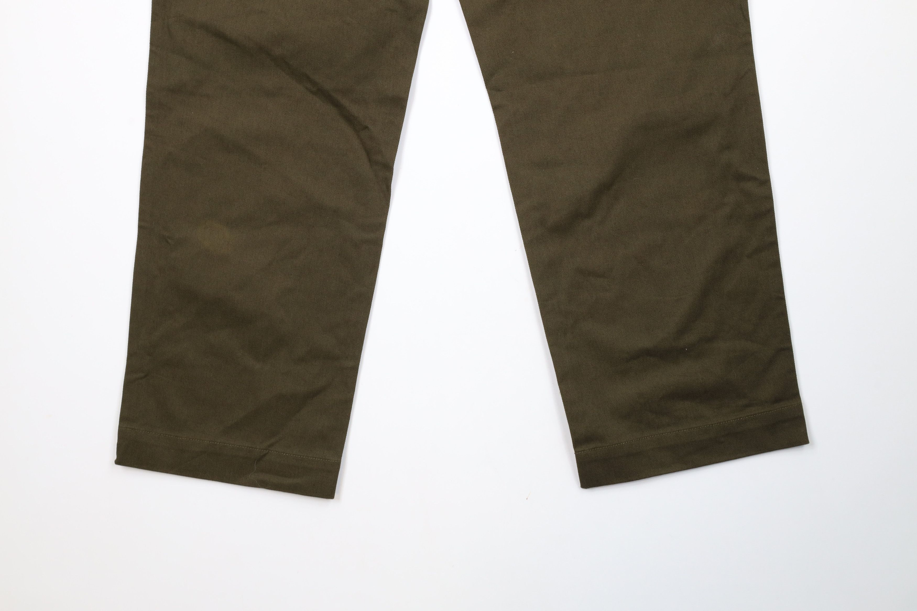 Banana Republic × Vintage Deadstock Vtg Y2K Banana Republic Military Wide Leg Pants Size US 31 - 12 Thumbnail