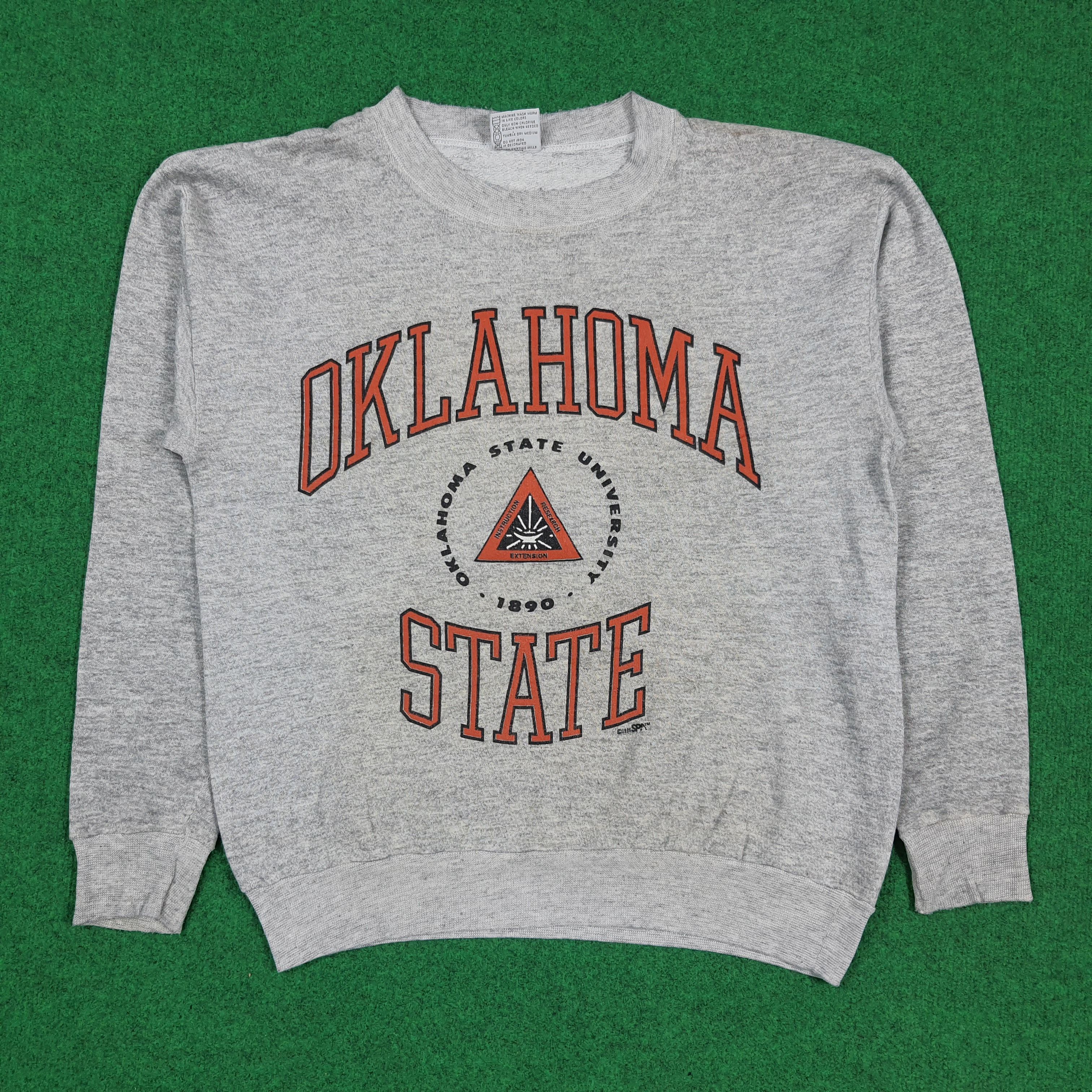 Vintage 90s Vintage Oklahoma State University Crewneck E1A19 Size US M / EU 48-50 / 2 - 1 Thumbnail