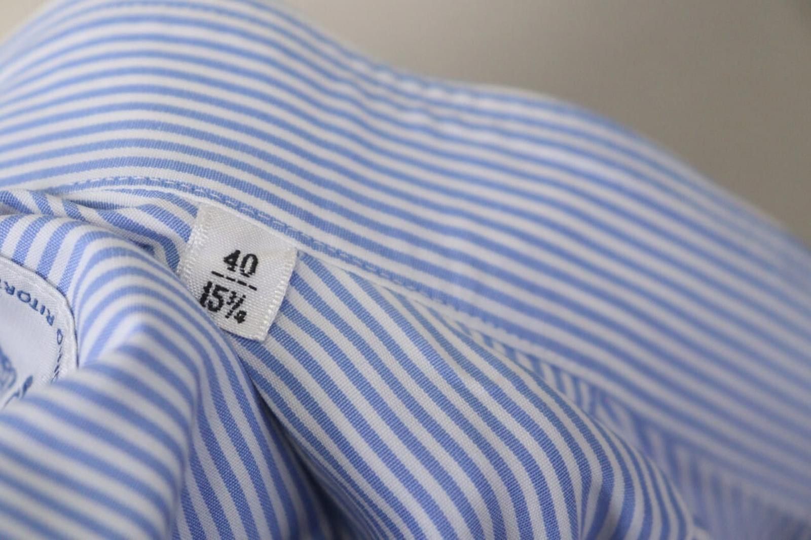 Designer Boggi 100% Cotton White Button Front Dress Shirt Size 40 Size 38R - 11 Thumbnail
