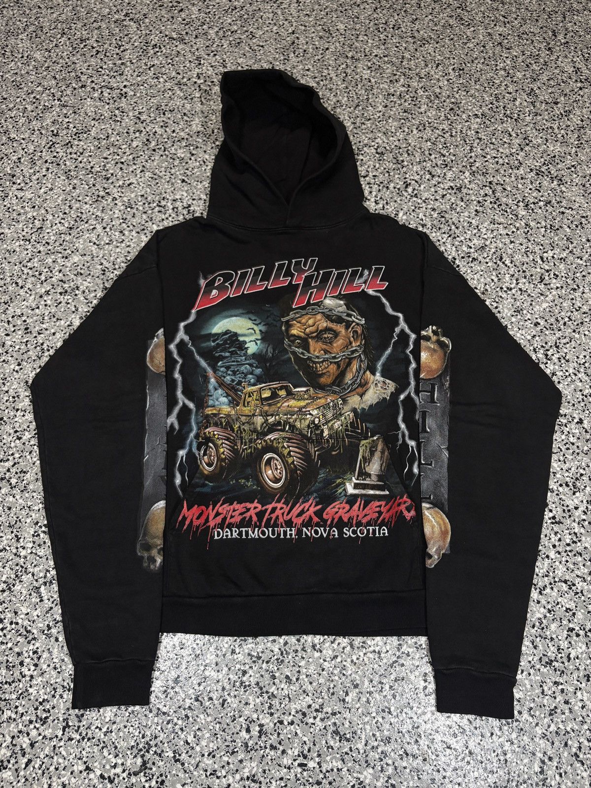 Billy Hill 2021 Billy Hill “Monster Truck Graveyard” Hoodie Size XL Size US XL / EU 56 / 4 - 1 Thumbnail