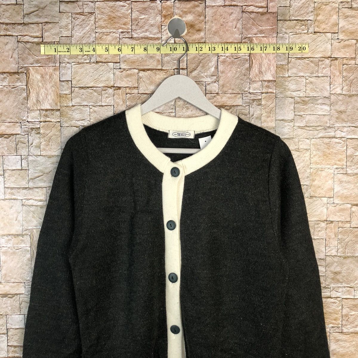 Homespun Knitwear × Japanese Brand The Blue Black japan Cardigan #A868 Size S / US 4 / IT 40 - 2 Thumbnail