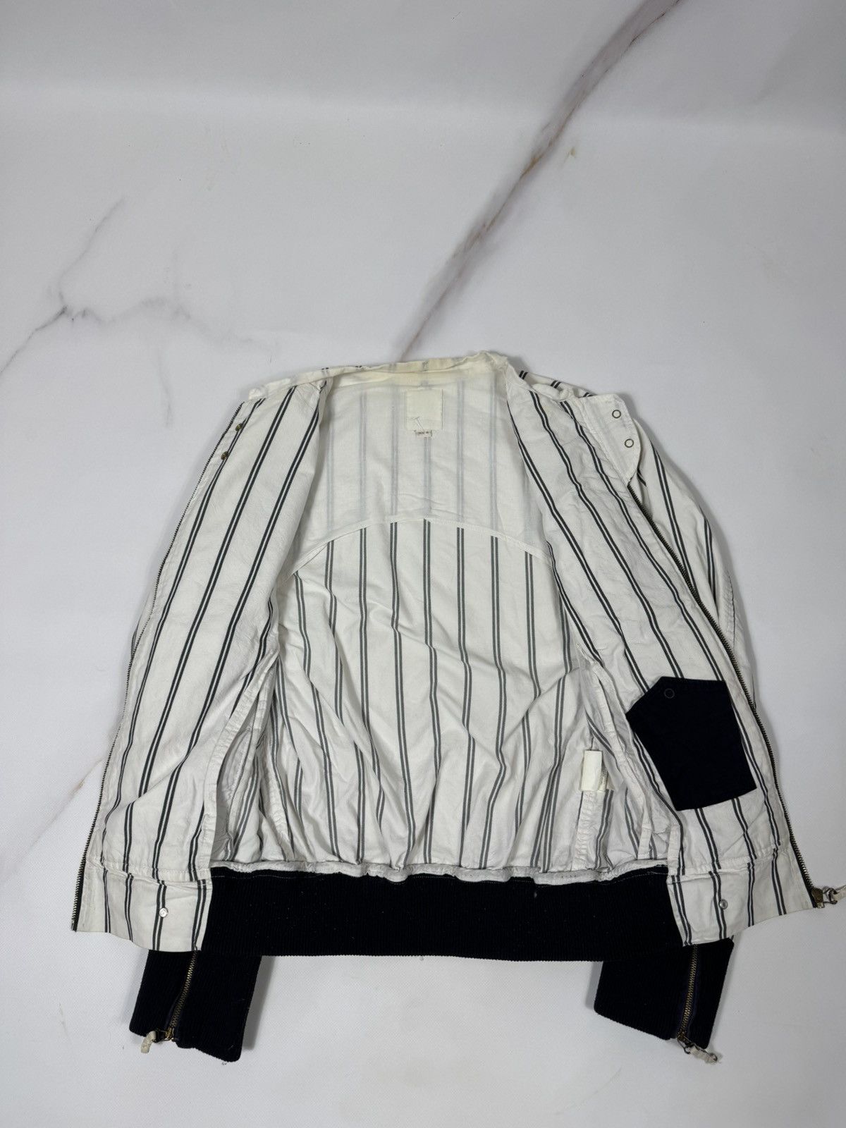 Diesel Vintage Diesel Striped Zip Jacket Size US M / EU 48-50 / 2 - 19 Thumbnail