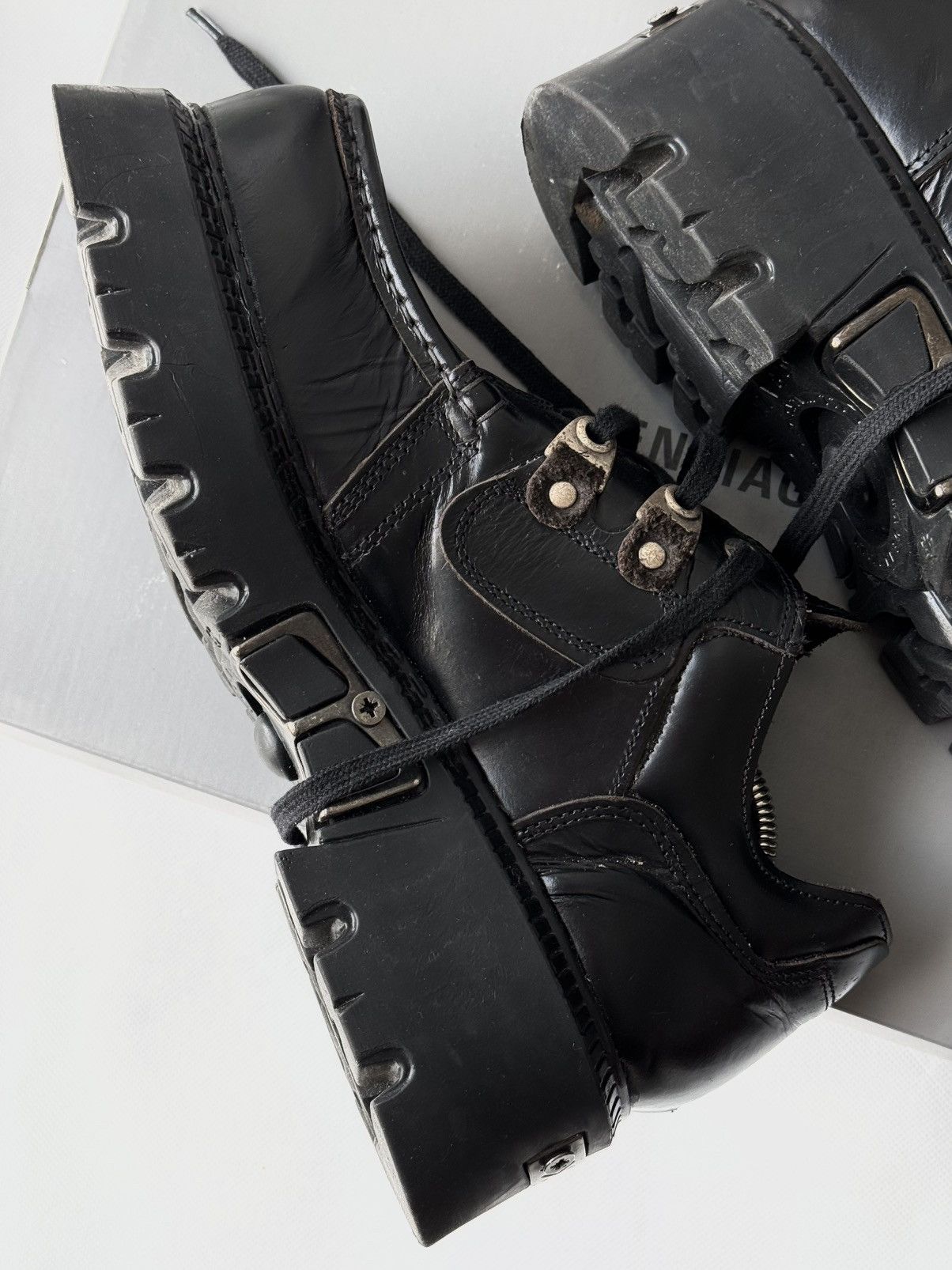Vintage Avant Garde boots high platform shoes rare Memphis Kanye Size US 10 / EU 43 - 15 Thumbnail