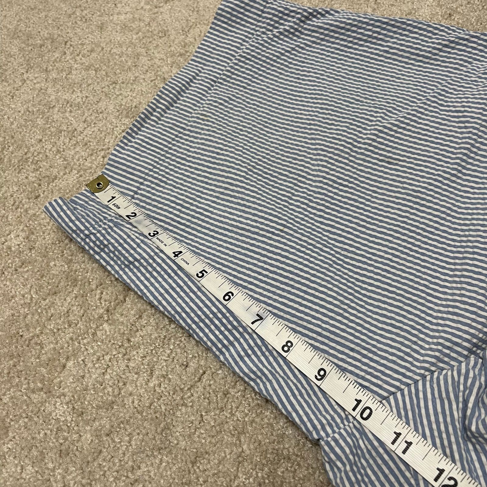 Polo Ralph Lauren Polo Ralph Lauren Seersucker Blue White Striped Short 34W Size US 34 / EU 50 - 6 Thumbnail