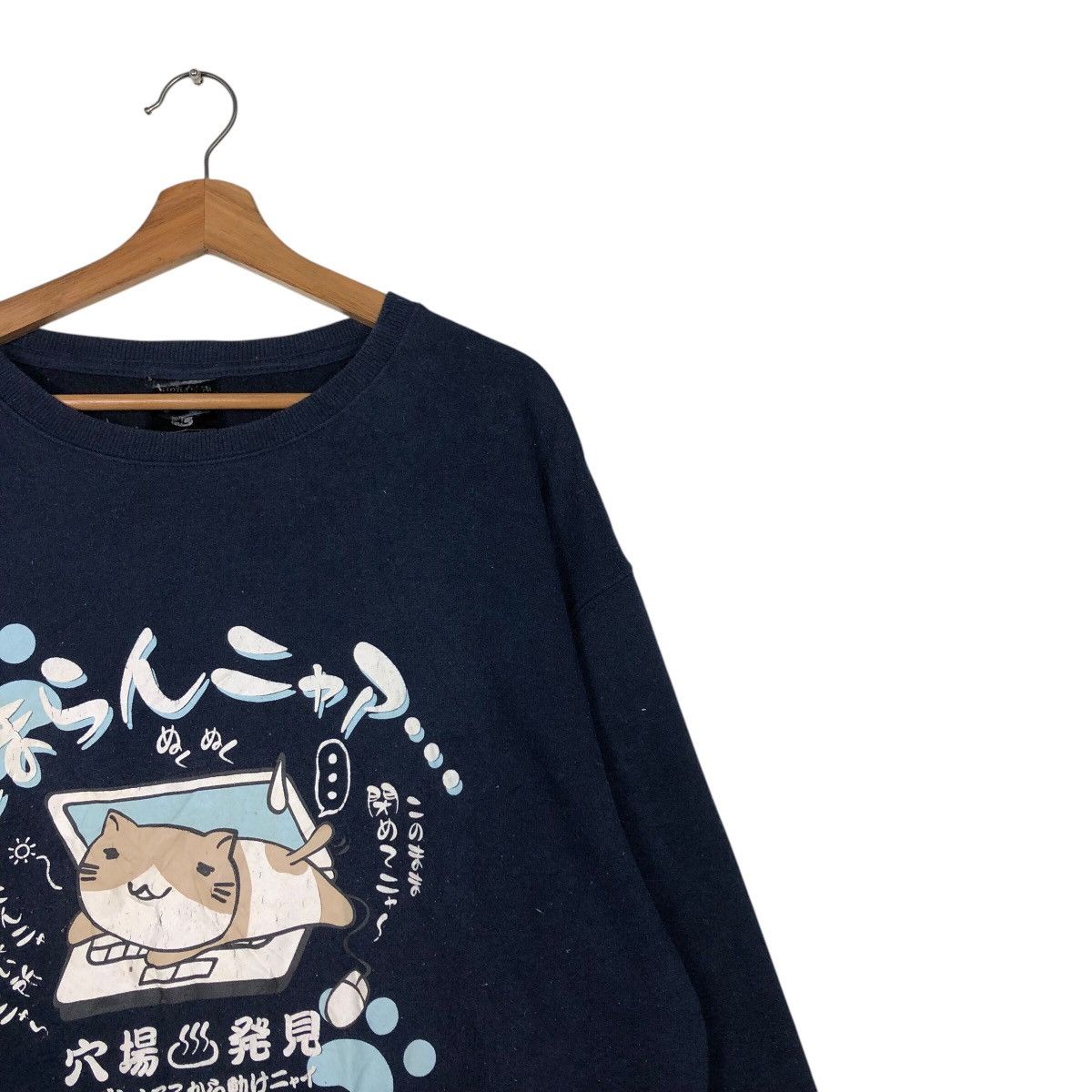 Cartoon Network × Japanese Brand × Vintage 📌Vintage Sweatshirt Cartoon Japanese Big Logo Over Print Size US L / EU 52-54 / 3 - 7 Thumbnail