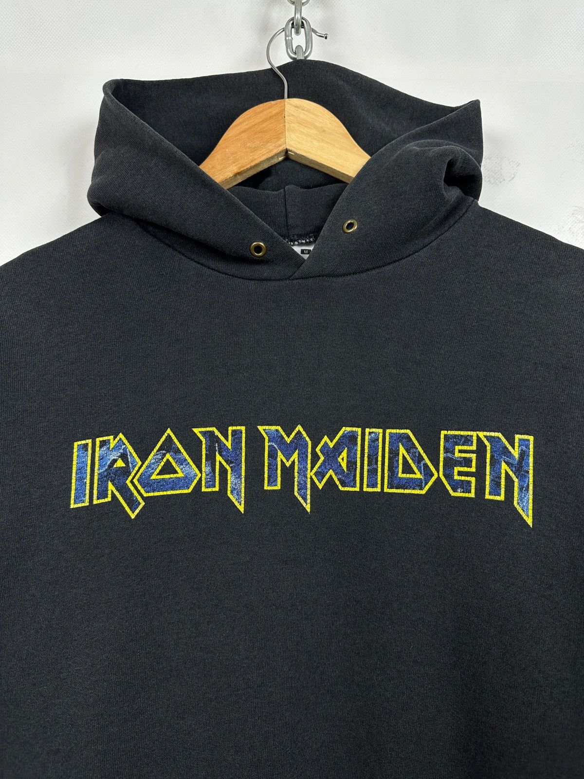 Band Tees 2003 Vintage Iron Maiden Live After Death Faded Band T-Shirt Size US M / EU 48-50 / 2 - 17 Thumbnail