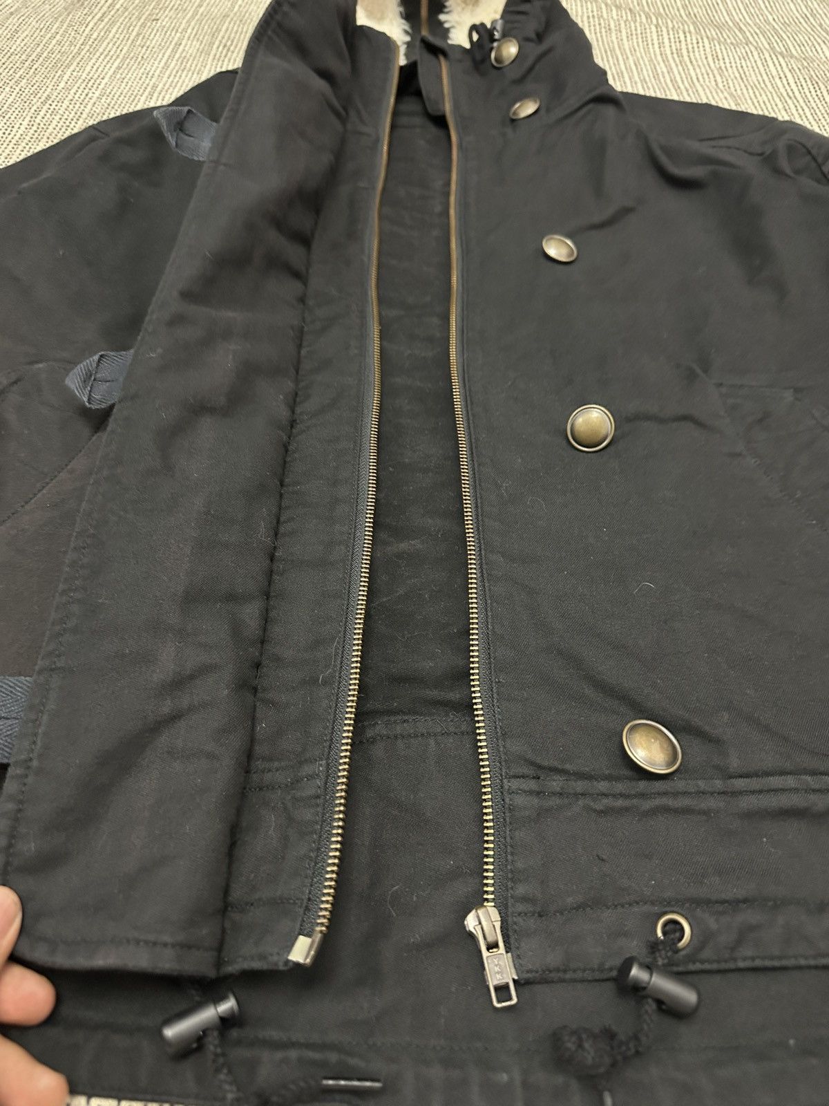 Issey Miyake Vtg Tsumori Chisato Medium Heavy Cotton Hoodie Jacket Size US M / EU 48-50 / 2 - 13 Thumbnail