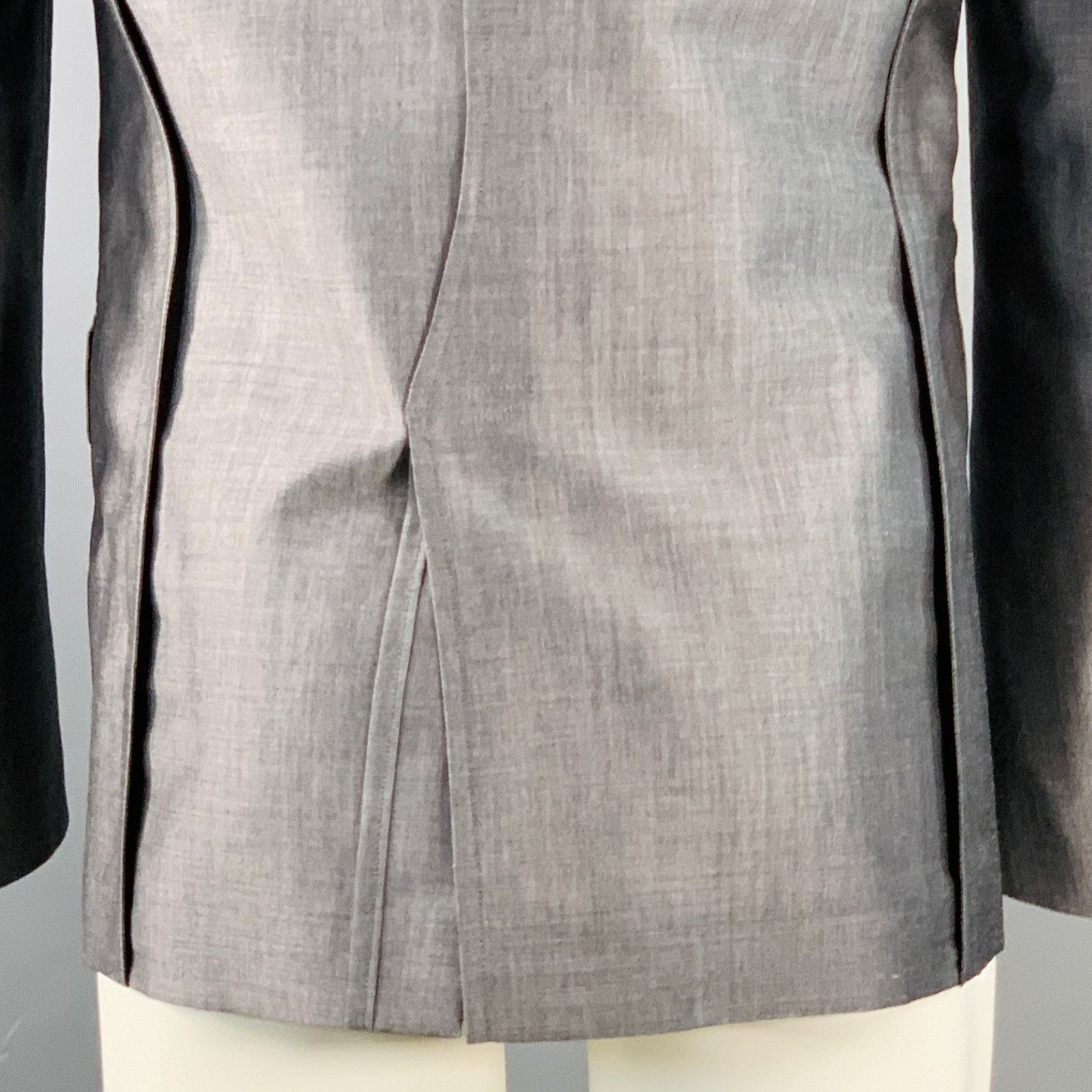 Comme des Garcons COMME des GARCONS HOMME PLUS Mohair Wool Notch Lapel Coat Size 40S - 4 Thumbnail