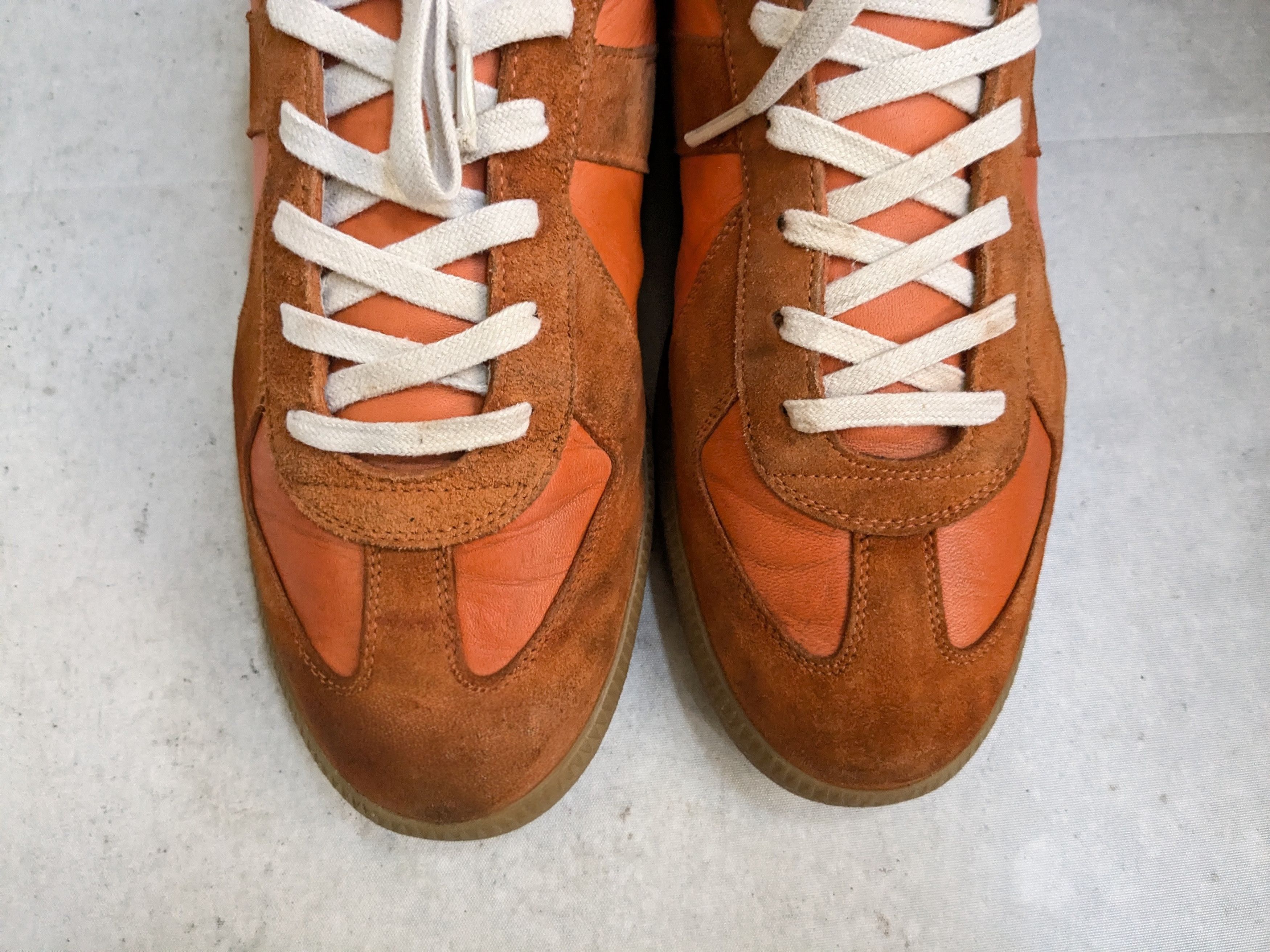 Maison Margiela Maison Margiela's 'Replica' sneakers gat orange 11 44 Size US 11 / EU 44 - 2 Thumbnail