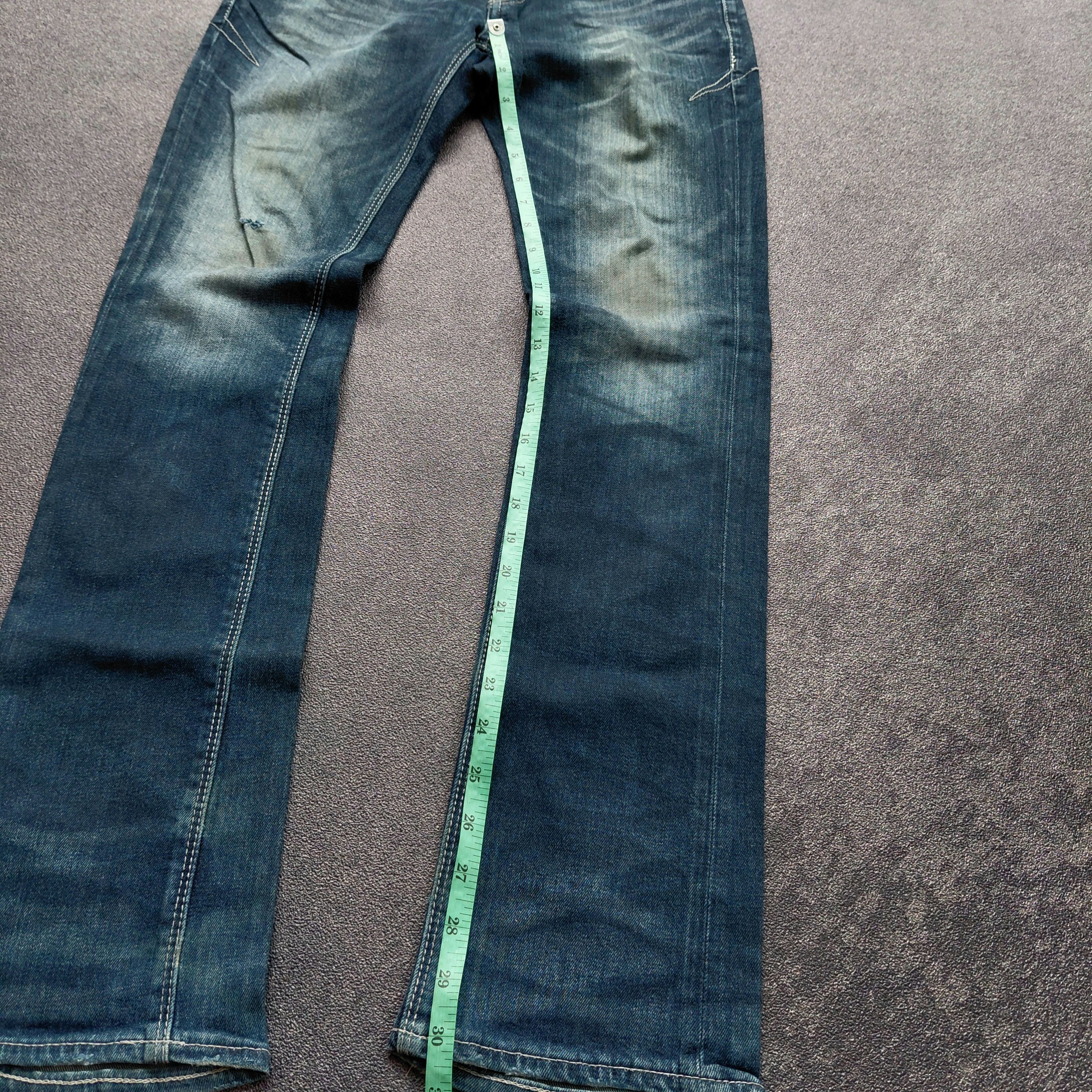 GOSTAR DE FUGA FUGA Duatressed Denin Pants Size US 30 / EU 46 - 10 Thumbnail
