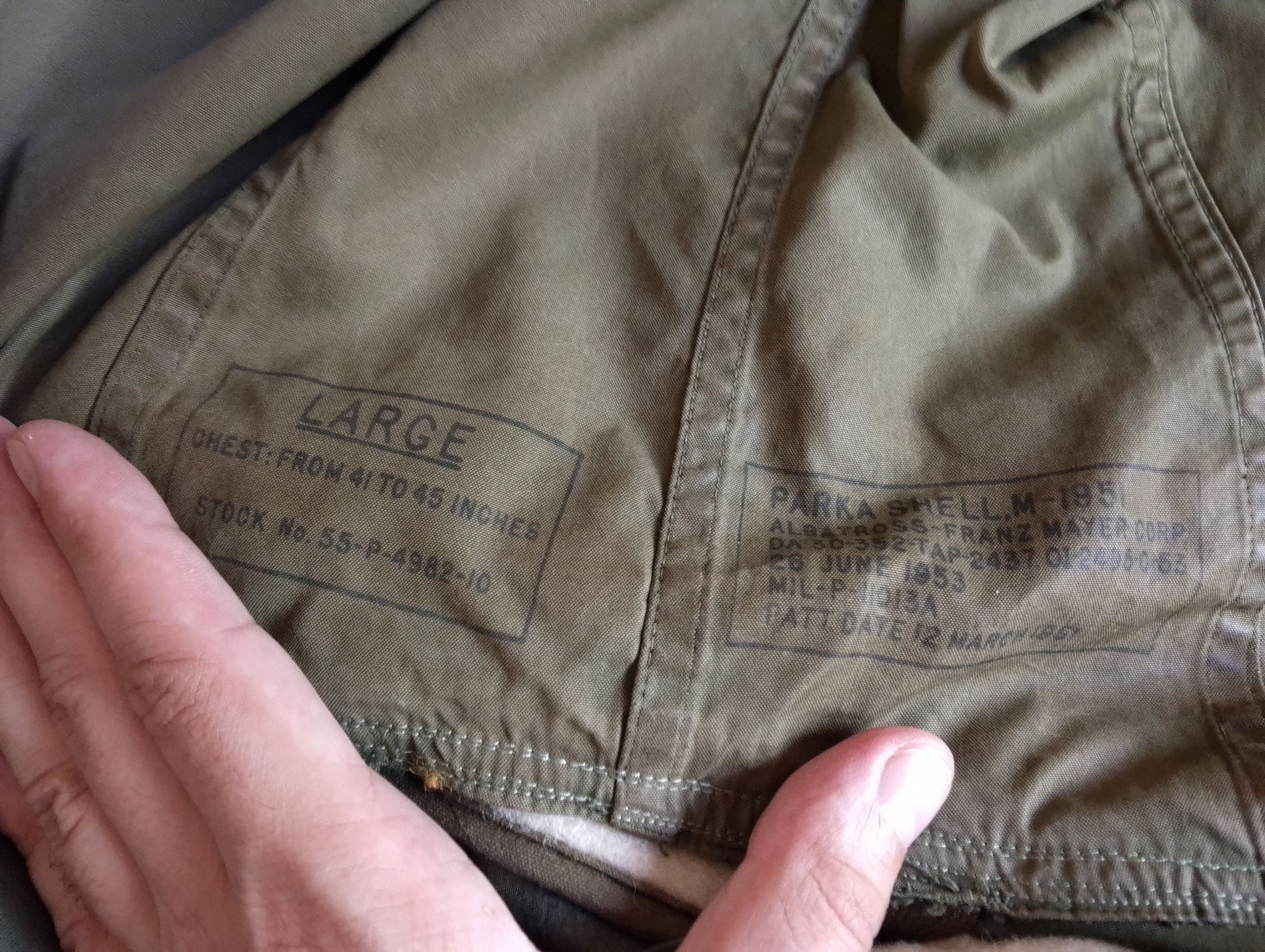 Vintage Vintage M-1951 Fishtail Parka US Army Military Jacket Size US M / EU 48-50 / 2 - 10 Thumbnail
