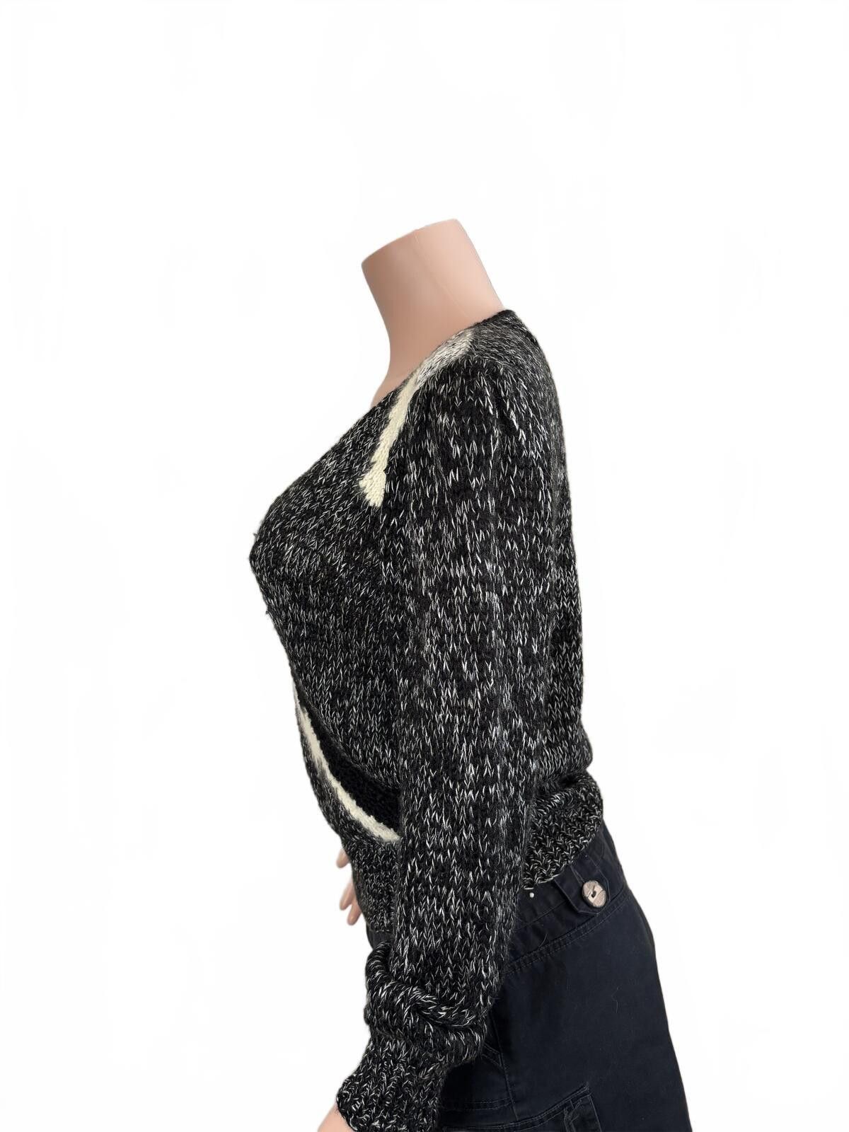 Other Bilboa Knit Sweater with Deep V-Neck Boho Angora Small Size S / US 4 / IT 40 - 7 Thumbnail