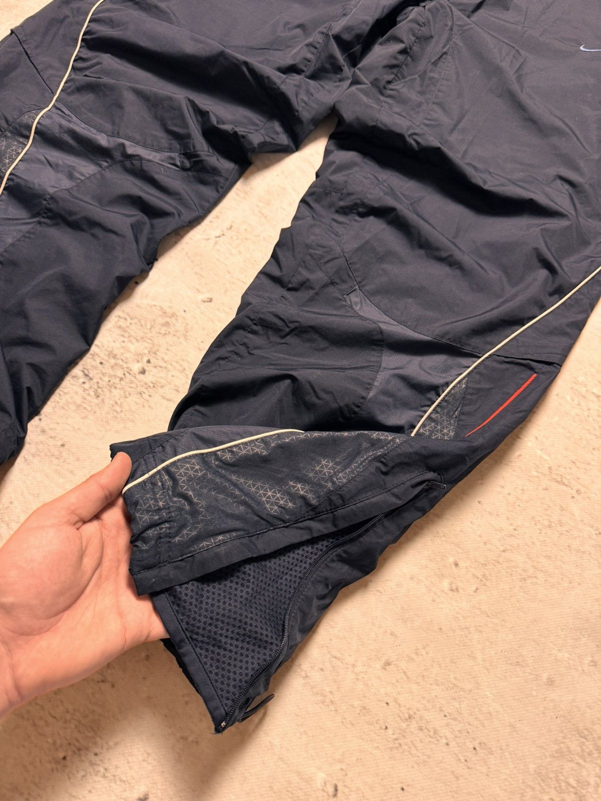 Nike × Vintage NIKE SHOX VINTAGE BASIC LOGO OVERSIZE BAGGY PANTS Size US 34 / EU 50 - 5 Thumbnail