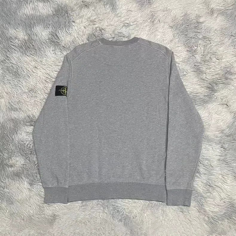 Stone Island Stone Island Round neck sweater basic sweater gray M code Size US M / EU 48-50 / 2 - 2 Thumbnail