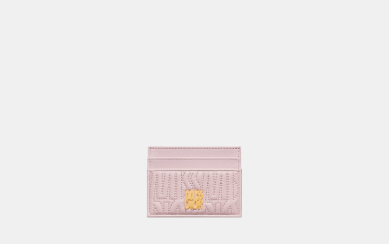 Dior o1w1db10725 Size : OS / S3601U Card Holder in Pale Pink Size ONE SIZE - 1 Thumbnail