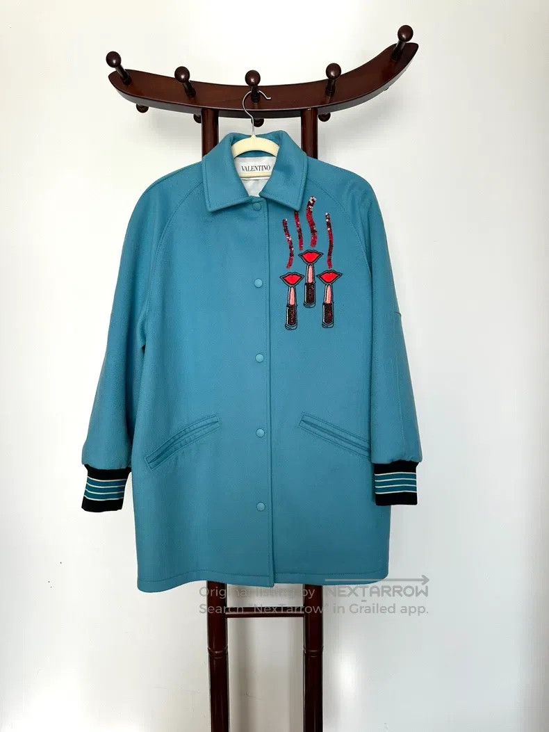 Valentino Valentino Wool loose coat Size M / US 6-8 / IT 42-44 - 2 Thumbnail