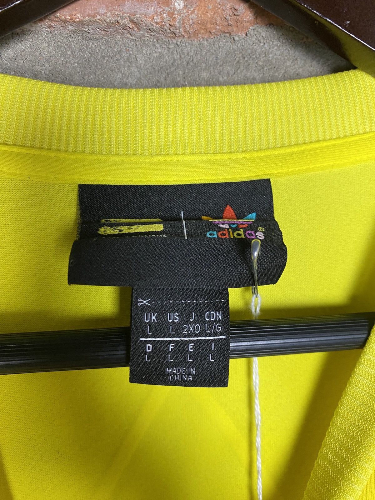 Adidas × Humanrace Adidas Human Race Yellow Jersey Size US L / EU 52-54 / 3 - 3 Thumbnail