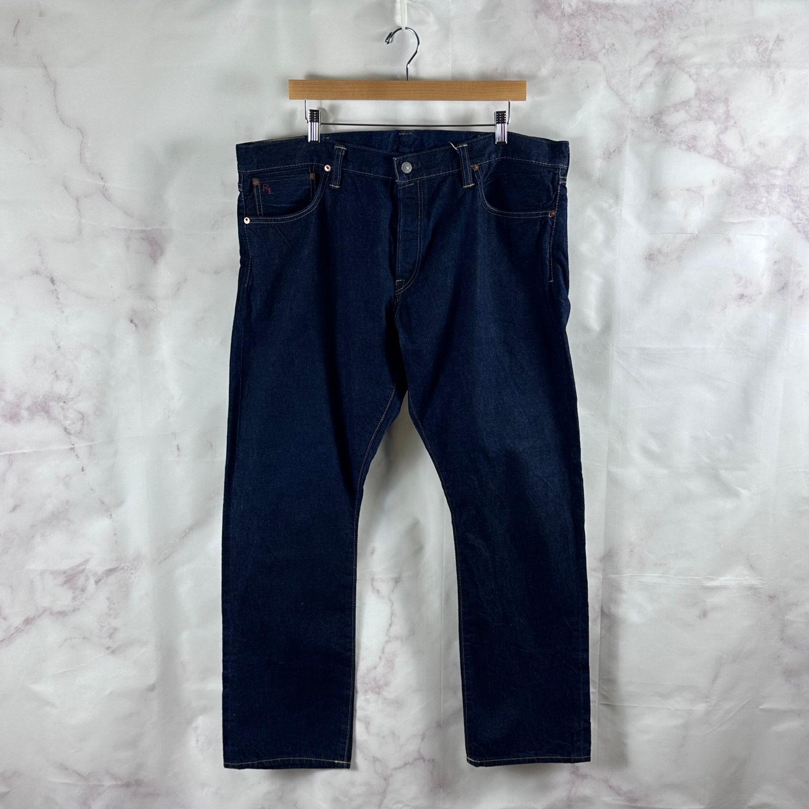 Polo Ralph Lauren PRL 867 Raw Selvedge Denim Size US 38 / EU 54 - 1 Thumbnail