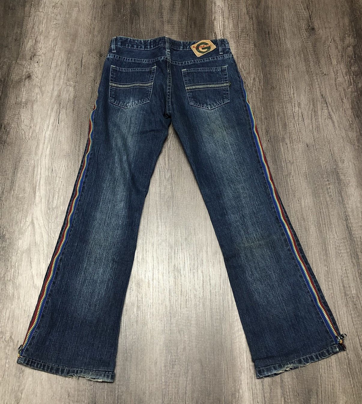 Designer × Hysteric Glamour Vintage Gazoz Jeans Rare Zipper Design Size US 29 - 12 Thumbnail