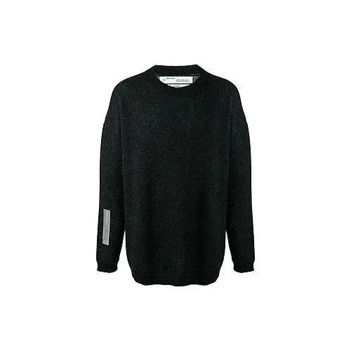 Off-White OFF-WHITE Arrows Knit Sweater in Black 0079 Size US M / EU 48-50 / 2 - 1 Thumbnail