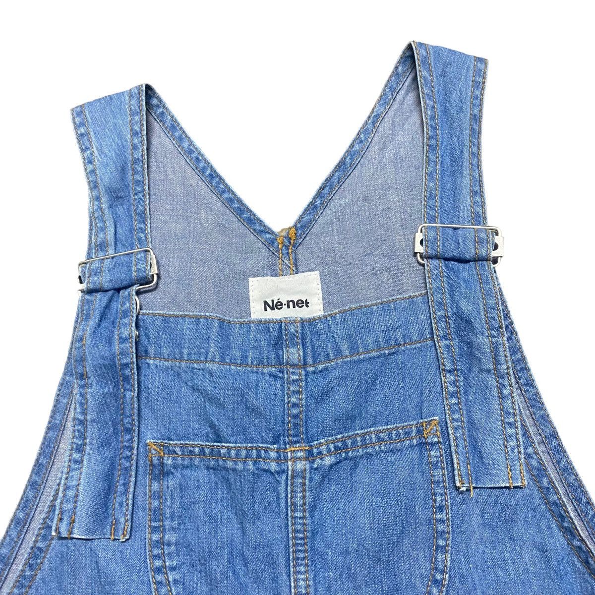 Issey Miyake Ne-net Denim Overall Dress Size M / US 6-8 / IT 42-44 - 5 Thumbnail